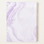 年パーソナライズされたごとの日付プランナー プランナー手帳 (裏面)