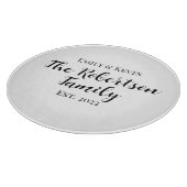 年パーソナライズされた付き名切り盤 カッティングボード (角)