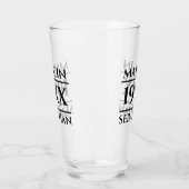 年パーソナライズされた内の名前 タンブラーグラス (左)