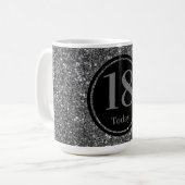 年パーソナライズされた別の誕生日マグ18日 コーヒーマグカップ (正面左)