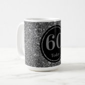 年パーソナライズされた別の誕生日マグ60日 コーヒーマグカップ (正面左)