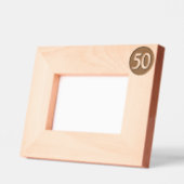 年パーソナライズされた数珠または誕生日のエッチングフレーム レーザー彫刻フレーム (左)