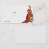 年ビクトリアン代の名刺 – カスタマイズ可能な名刺 名刺 (正面/裏面)