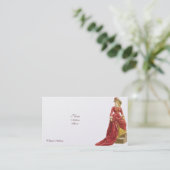 年ビクトリアン代の名刺 – カスタマイズ可能な名刺 名刺 (スタンド正面)