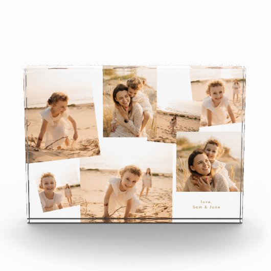 年ミニマル間レビューの休日7数々の フォトブロック (正面)