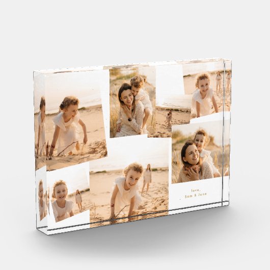 年ミニマル間レビューの休日7数々の フォトブロック (左)