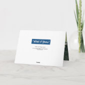 年モダンに3つフォトブルー シーズンカード (裏面)