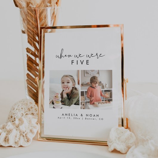 年モダンエレガント齢の写真テーブル番号