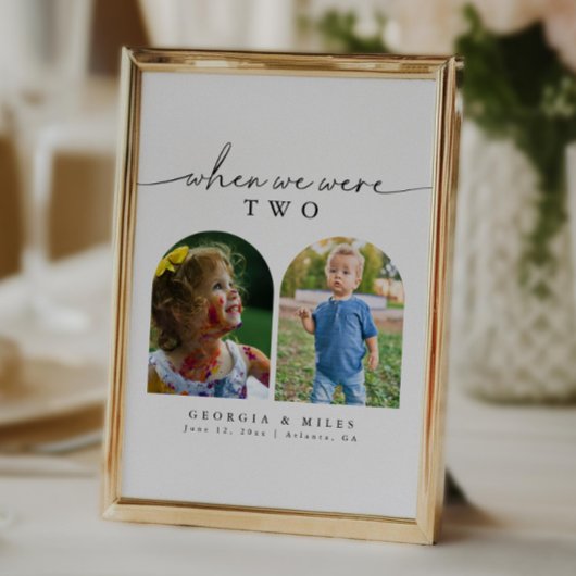 年モダンエレガント齢の写真テーブル番号