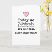 年ユーモラス理 カード (黄色い花)