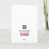 年上おもしろいのシニア向け鶏の漫画誕生日 カード (裏面)