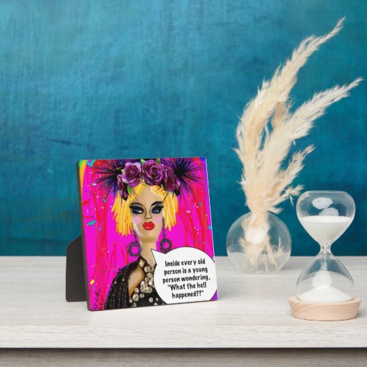 年上の人の中には誰もが年下の人がいる フォトプラーク (インサイチュ)