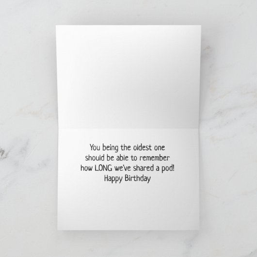 **年下の双子** カード (内部)