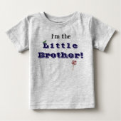 年下の弟 ベビーTシャツ (正面)
