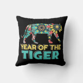 年中国のの虎 – 曼荼羅 クッション (裏面)