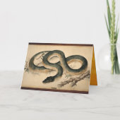 年中国のスネーク2025〔占星術の〕十二宮図誕生日HGCカード カード (裏面)