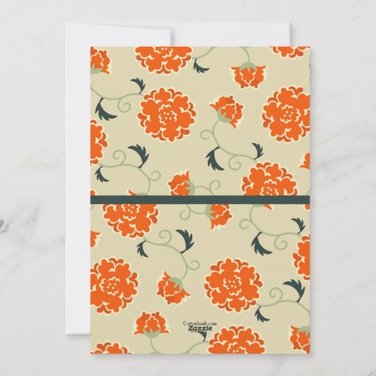 年中国の賀フローラ シーズンカード (裏面)