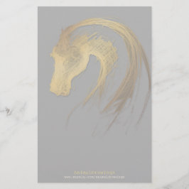 年中国の間〔占星術の〕十二宮図誕生日文具3 便箋