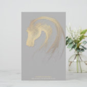 年中国の間〔占星術の〕十二宮図誕生日文具3 便箋 (スタンド正面)