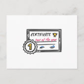 年令父の日賞のパパ ポストカード (正面)