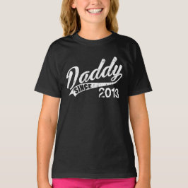 年以来のパーソナライズなお父さん Tシャツ