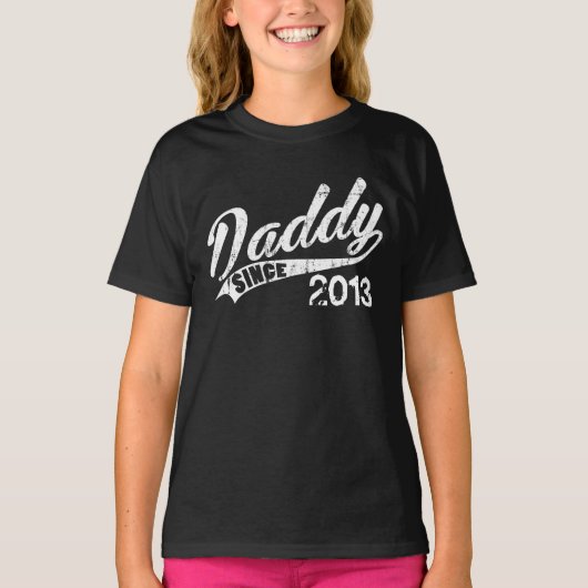 年以来のパーソナライズなお父さん Tシャツ (正面)