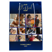 年休賛美の写真の追加 ミディアムペーパーバッグ (裏面)