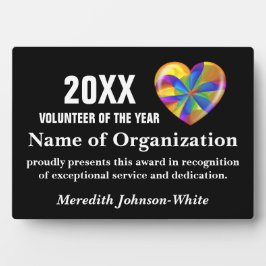 年功労者 フォトプラーク