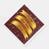 年号入り おめでたい新年 ゴールドリボン (コーナー)