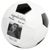 年名学校の列の追加の祝いクラス サッカーボール (3/4)