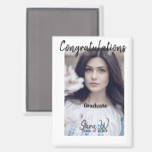 年名学校の列の追加の祝いクラス マグネット (正面/裏面)