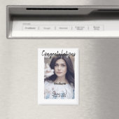 年名学校の列の追加の祝いクラス マグネット (インサイチュ (食洗機))