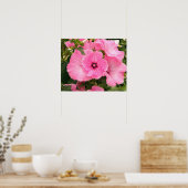 年地中海の間マロー花。ラバテラ ポスター (キッチン)