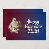 年始の強い挨拶 シーズンカード (正面/裏面)