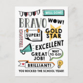 年学末はがき ポストカード (正面)