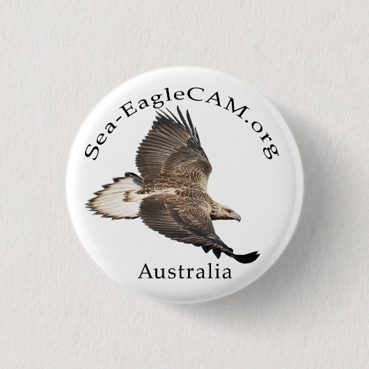 年少S3飛行中にボタン 缶バッジ (正面)