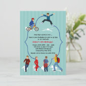 年度末の招待状 招待状 (スタンド正面)