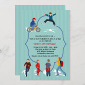 年度末の招待状 招待状 (正面/裏面)