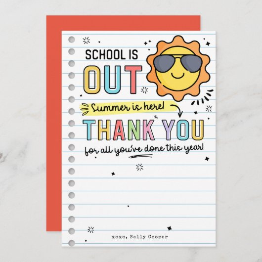 年度末ギフトカード保持者テンプレート 招待状 (正面/裏面)