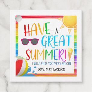 年度末ギフトラベル フェイバータグ