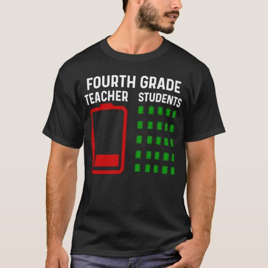 年度末先生4年生さよなら先生こうもり Tシャツ (正面)