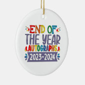 年度末2024年度学校最終日 セラミックオーナメント (右)