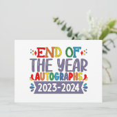 年度末2024年度学校最終日 招待状 (スタンド正面)