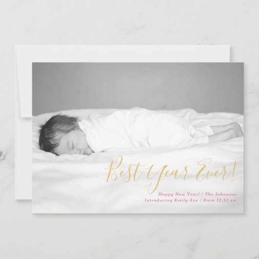 年最高の賀状 シーズンカード (正面)