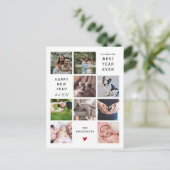 年最高の間モダン写真コラージュ シーズンポストカード (スタンド正面)