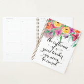 年末の先生ギフト幸せな先生の日 プランナー手帳 (ディスプレー)