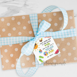 年末の夏先生サンキューラベル フェイバータグ