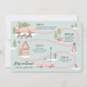 年末ハイライトジンジャーブレッドタウンロードマップ シーズンカード (正面)