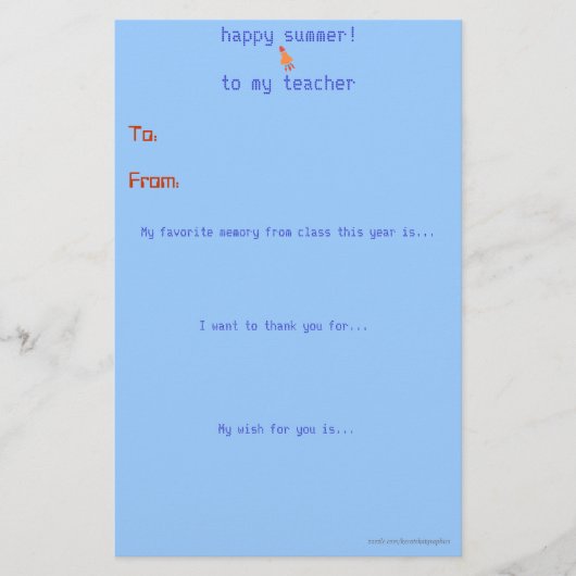 年末先生感謝状 (正面)