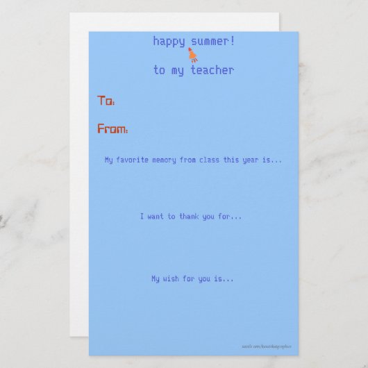 年末先生感謝状 (正面/裏面)